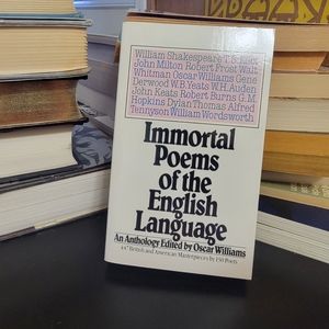 Immortal Poems of the English Language edited by Oscar Williams